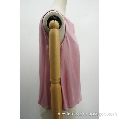Ladies Blouse sleeveless high fashion